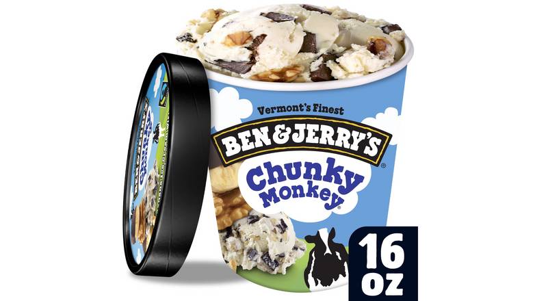 Ben & Jerry'S Chunky Monkey Ice Cream Non-Gmo