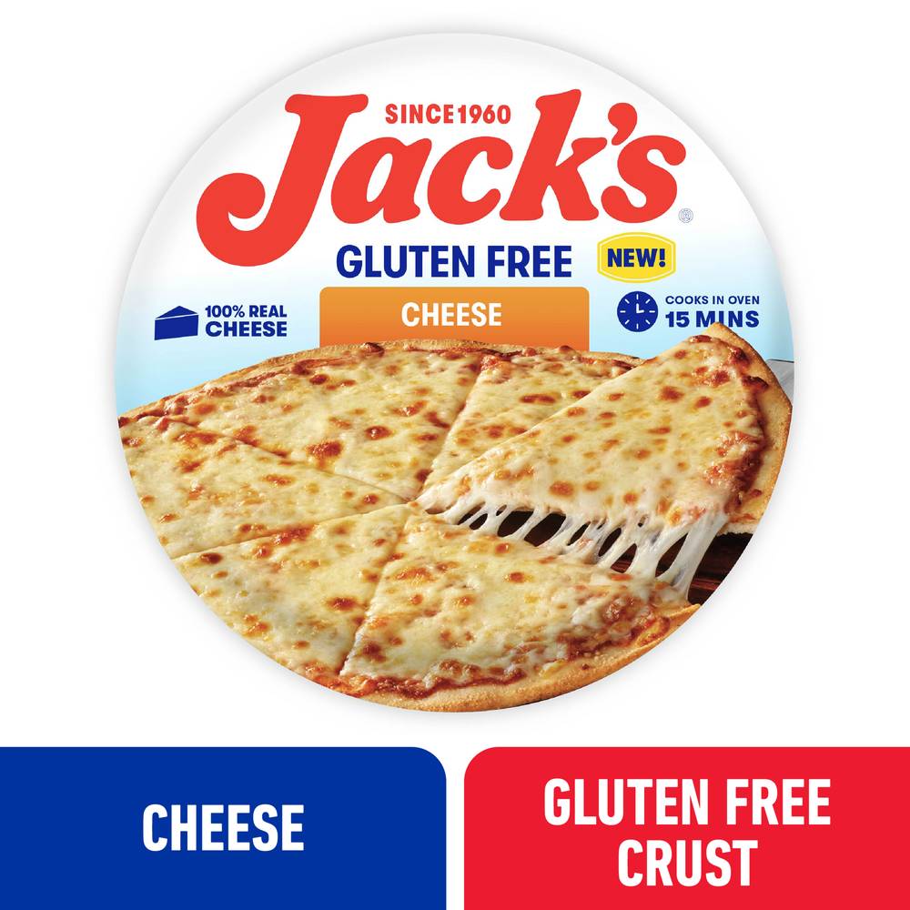 Jack's Gluten Free Crust Frozen Pizza, Cheese (14.2 oz)