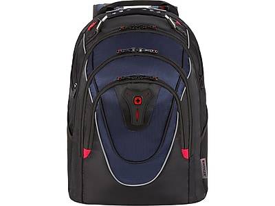 Wenger Ibex Laptop Backpack, Black/Blue (WG5205302407)