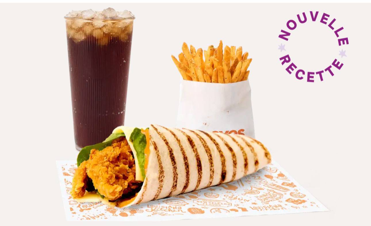 🍟🥤Menu Chicken Wrap🌯