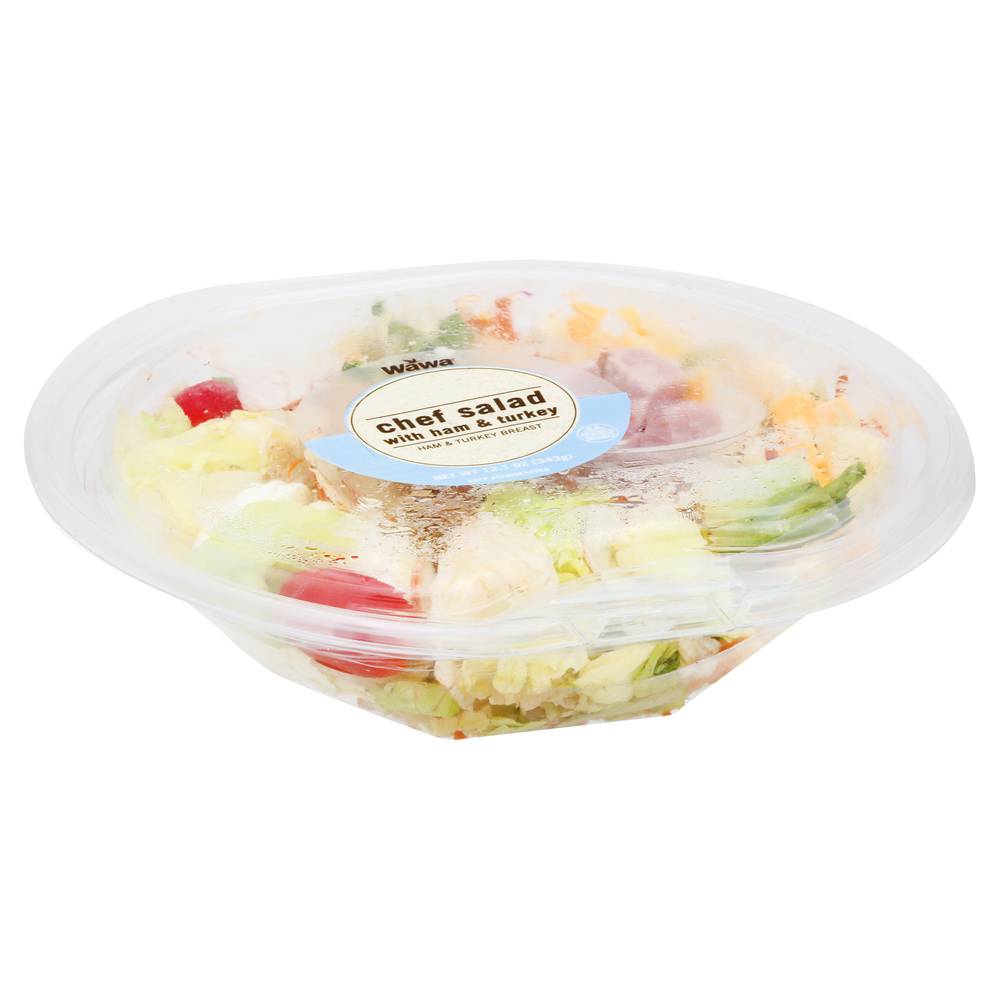 Wawa Ham & Turkey Breast Chef Salad (12.1 oz)