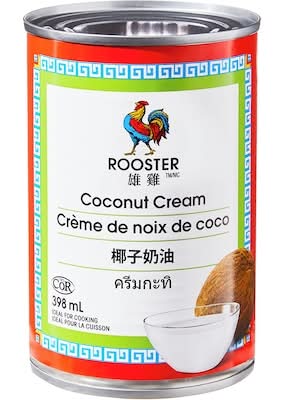 Rooster Coconut Cream (398 ml)
