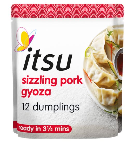 itsu Sizzling Pork Gyoza Dinner Dumplings (12 pack)