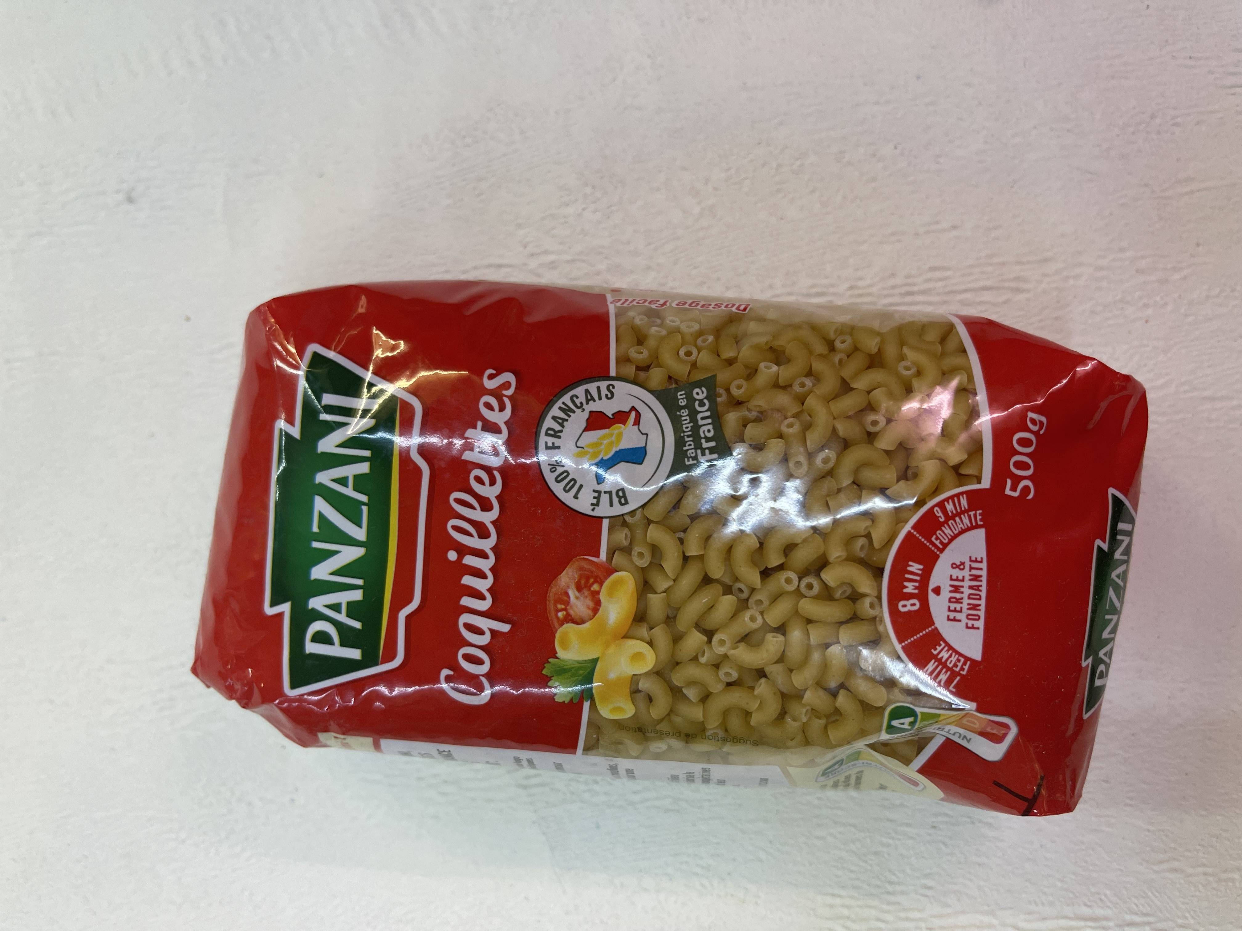 Coquillettes panzani 500g