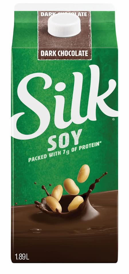 Silk · Organic soy beverage dairy-free chocolate (1.89 L)