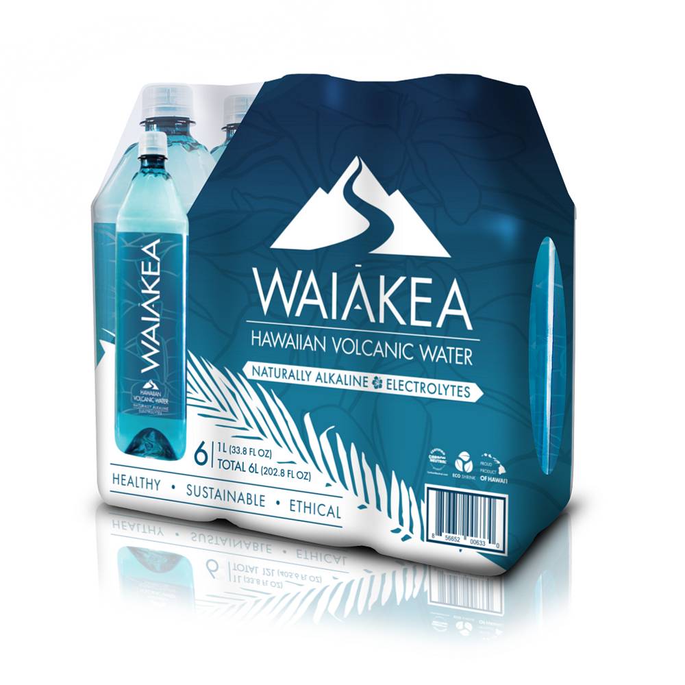 Waiakea Water 1L 6Pk