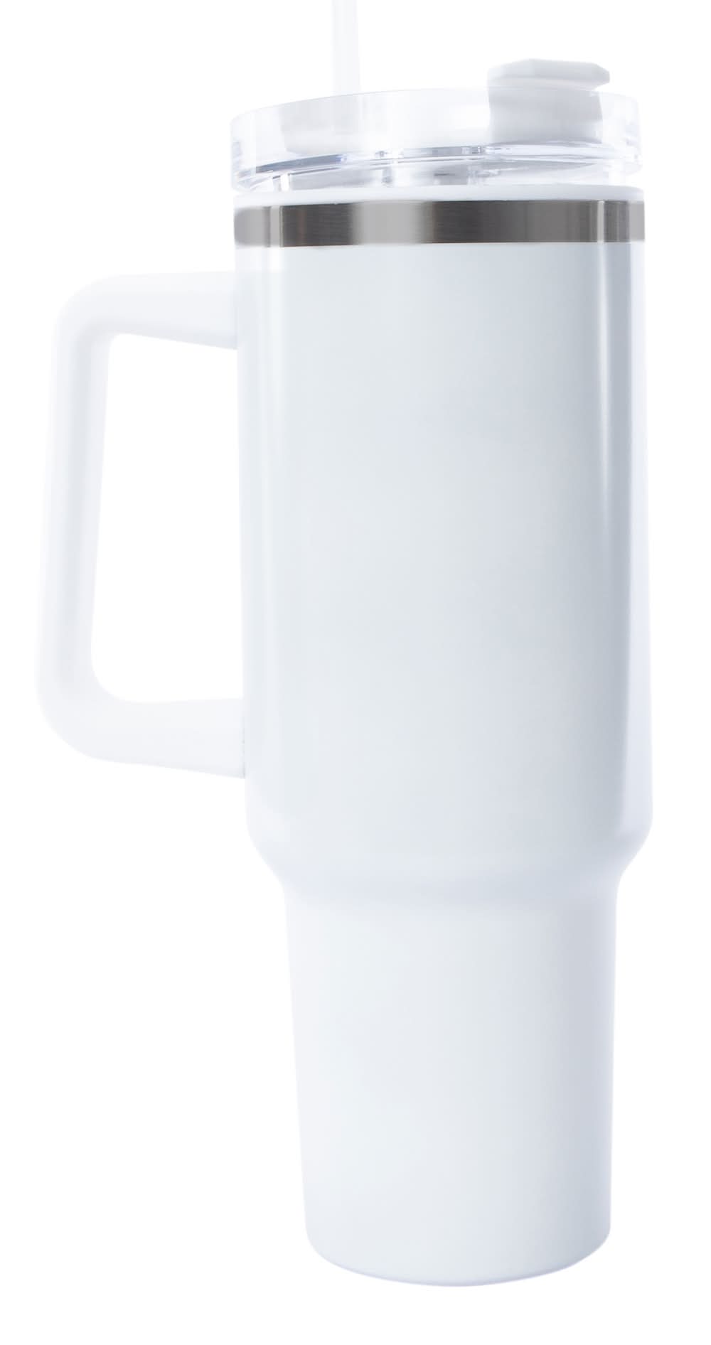 40oz Hydraquench Tumbler With Handle White