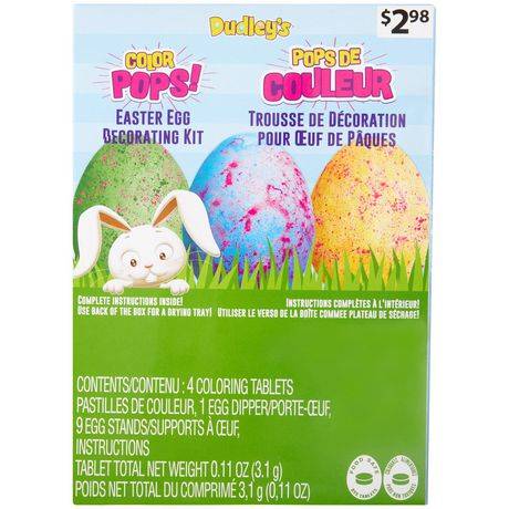Dudley''s Color Pops Egg Decorating Kit, Easter Egg Decorating
