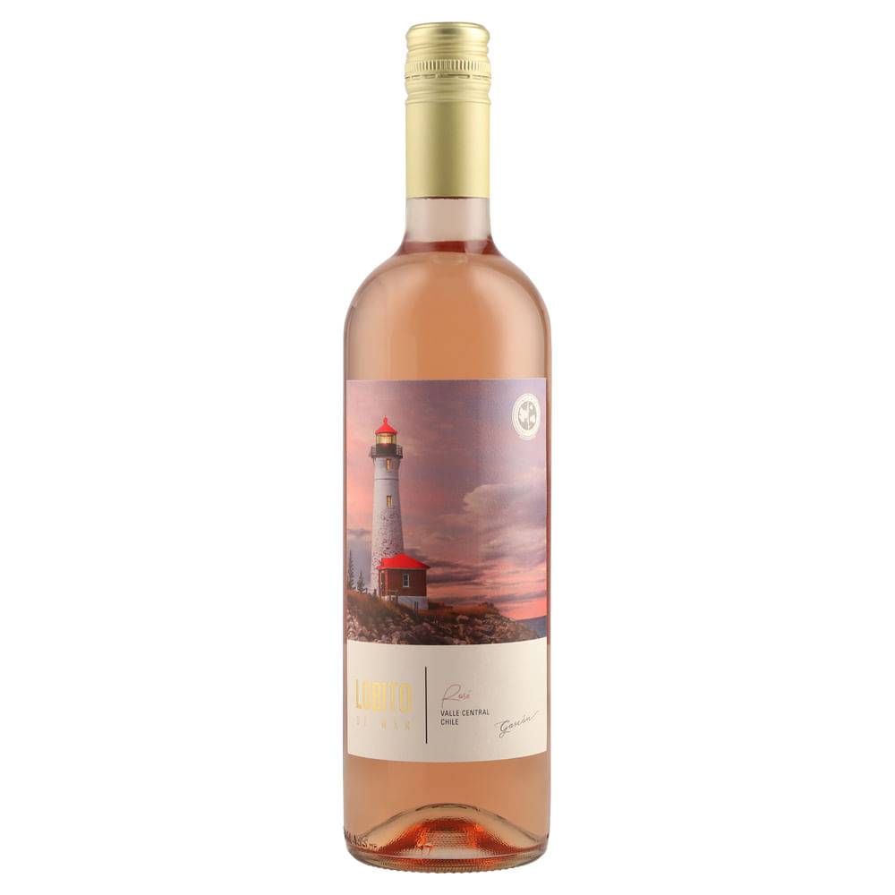 Lobito de mar vino rosado (750 ml)