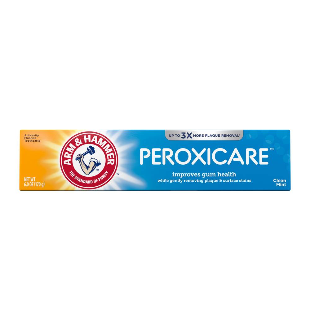 Arm & Hammer Peroxicare Deep Clean Fluoride Anticavity Clean Mint Toothpaste