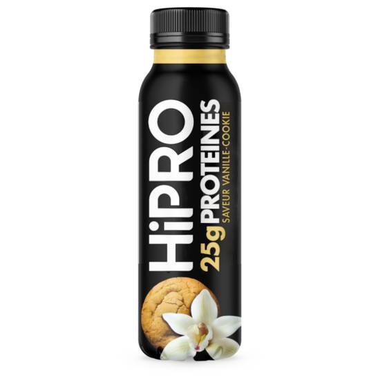 Hipro - Boisson protéinée saveur vanille-cookie 25g protéines