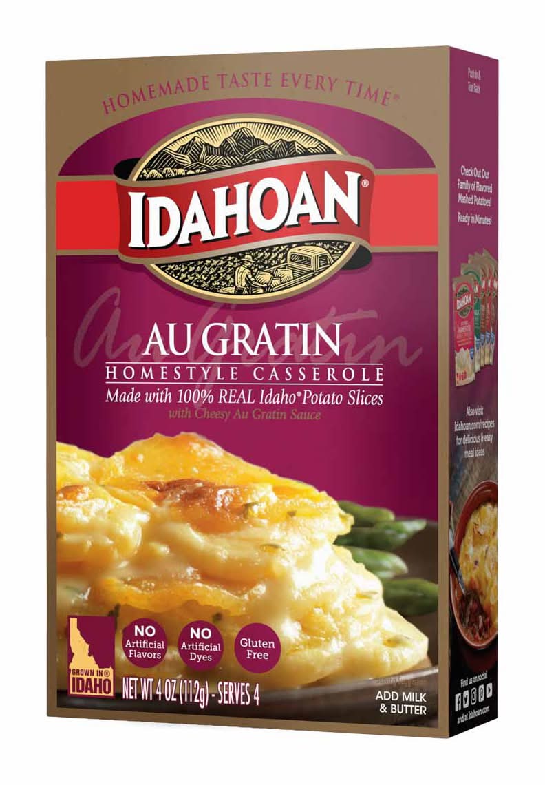 Idahoan Au Gratin Homestyle Casserole 4 Oz Box