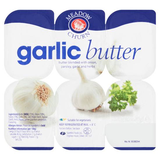 Meadow Churn Garlic Butter 6 x 20g