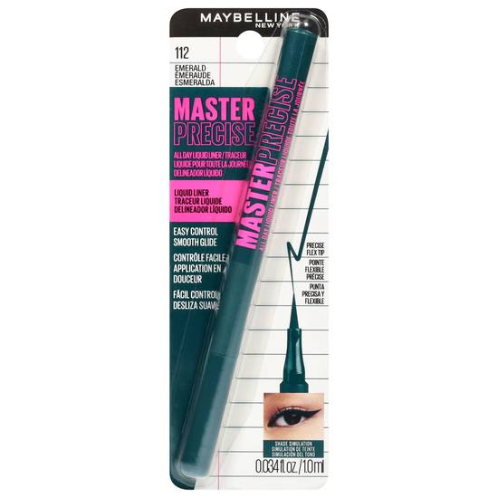 Maybelline Master Precise Liquid Liner (emerald 112 )