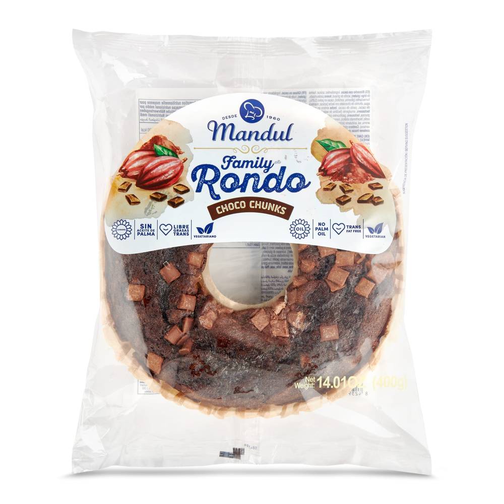 Rondo De Chocolate Mandul Bolsa 400 G