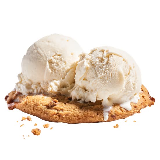 Ice Cream on a Deluxe Cookie