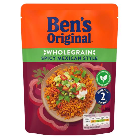 Ben's Original Wholegrain Spicy Mexican Rice (220g)