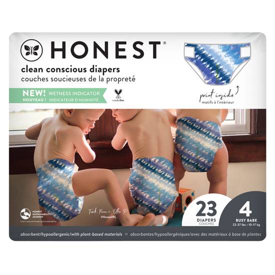 The Honest Company Diapers Size 4 Tie-Dye 23ct