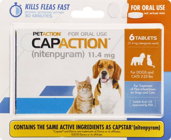 Capaction for best sale dogs and cats