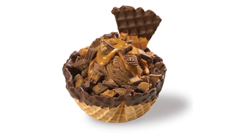 Peanut Butter Waffle Bowl (Regular)