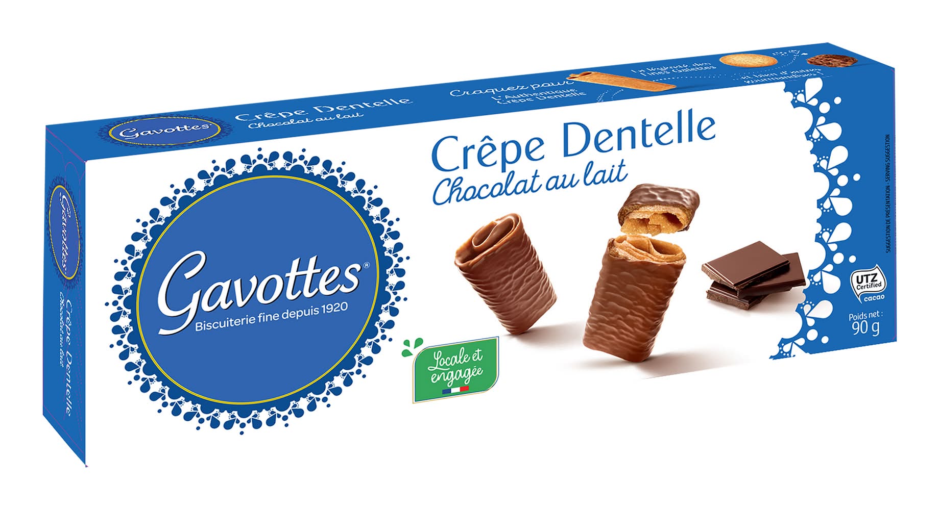 Gavottes - Biscuits crêpes dentelle, chocolat au lait (18)
