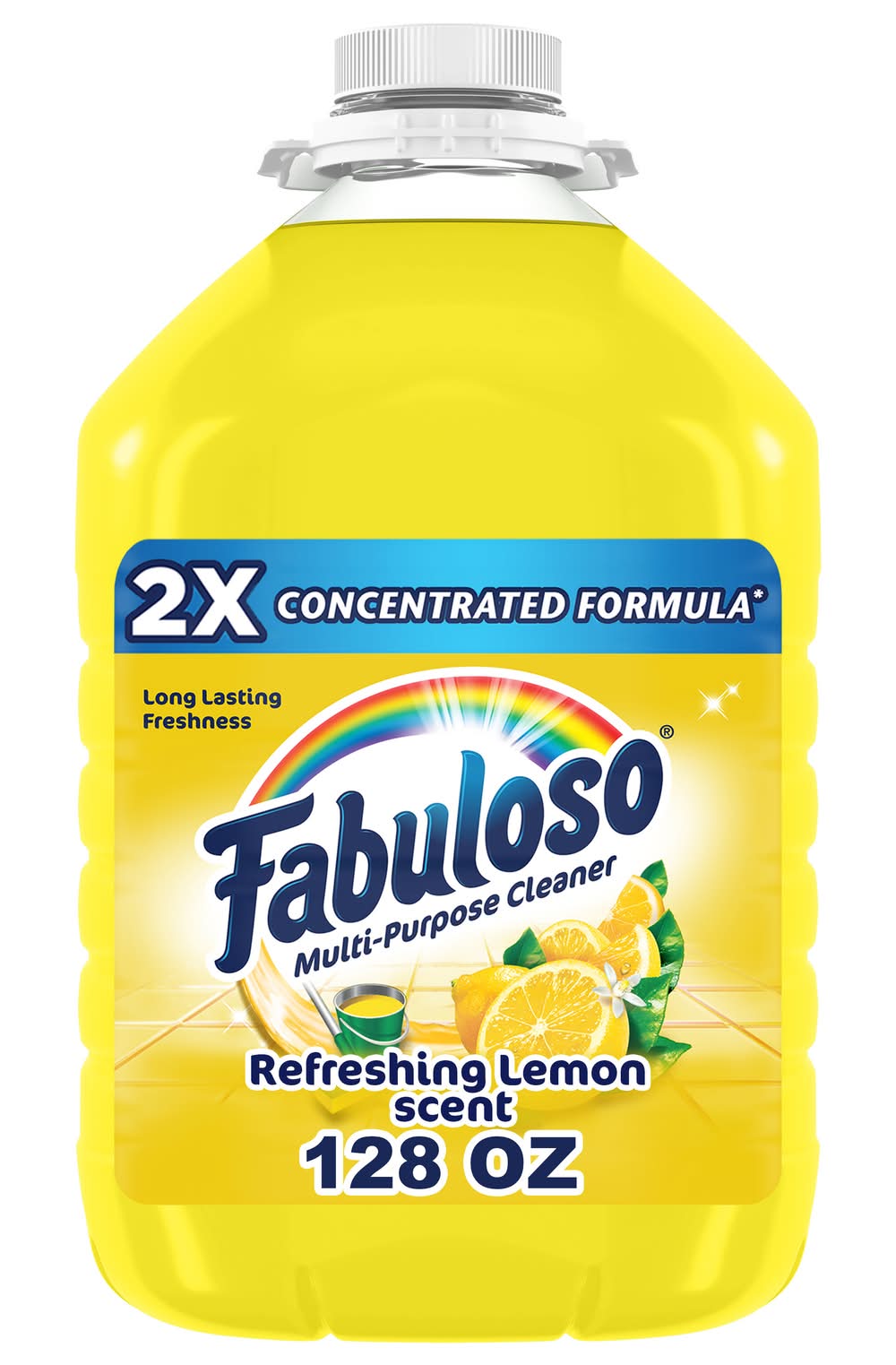 Fabuloso All Purpose Cleaner, Refreshing Lemon (128 fl oz)