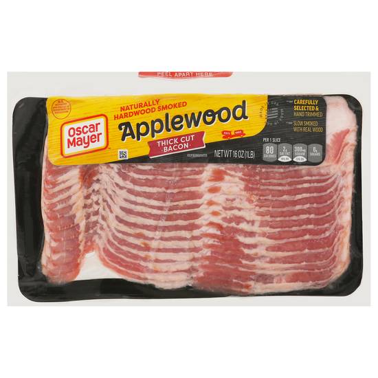 Oscar Mayer Applewood Smoked Thick Cut Bacon (16 oz)