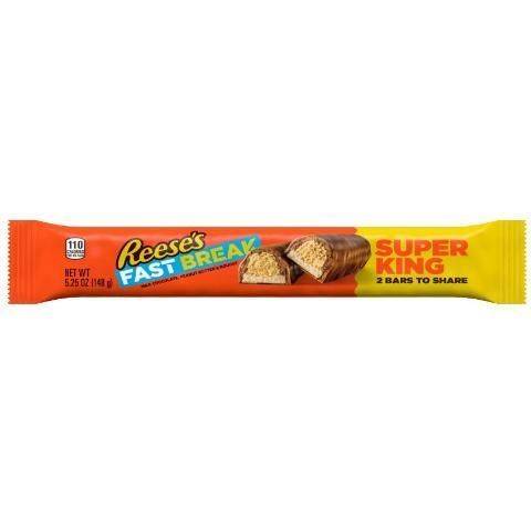 Reese's Fast Break Super King Size Candy Bars (milk chocolate, peanut butter, nougat)