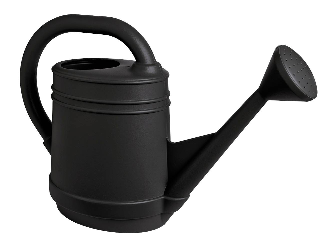 Bloem 2-Gallons Slate Plastic Traditional Watering Can | 437027-4001