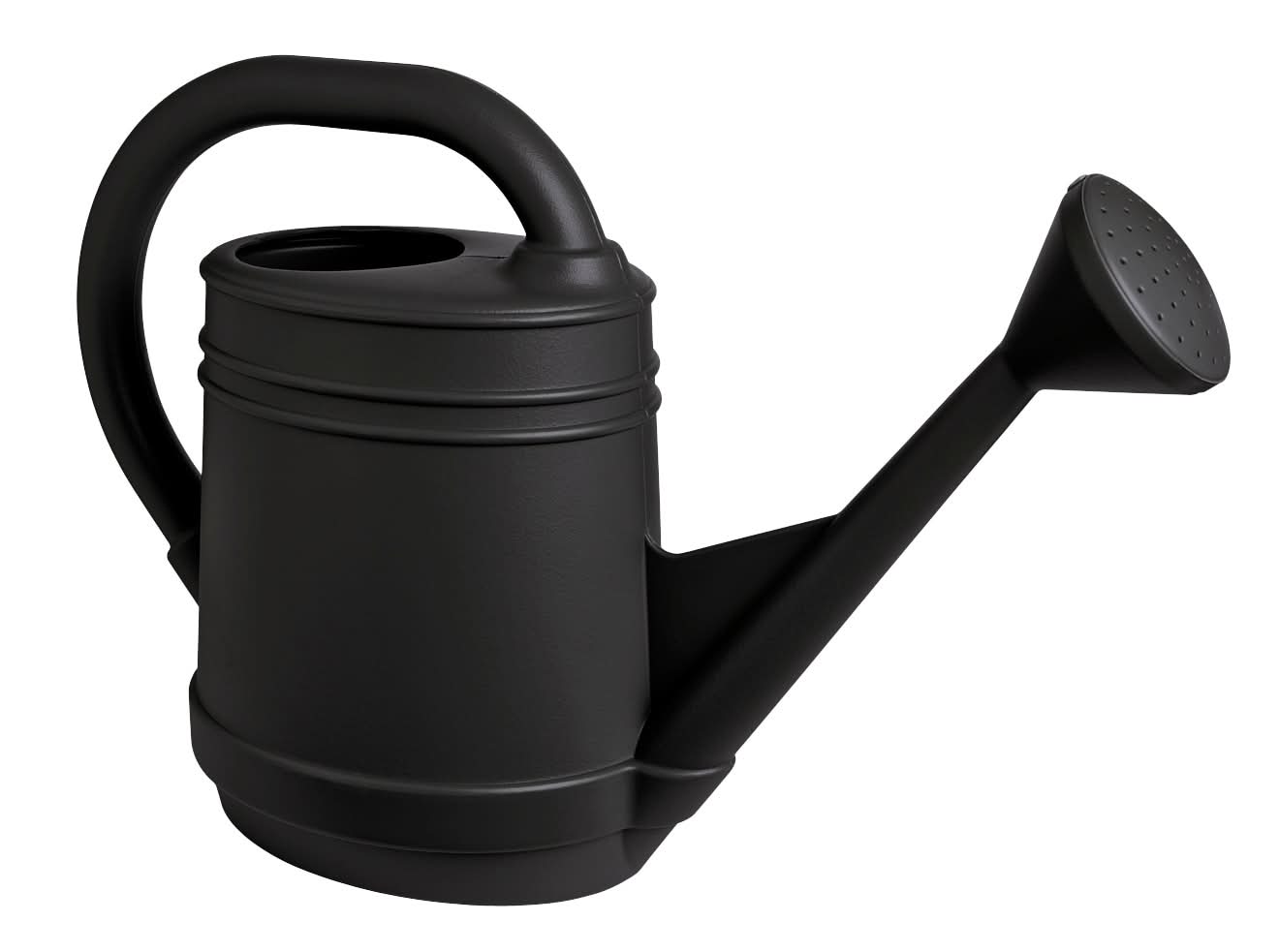 Bloem Watering Can Series 2-Gallon Slate Plastic Classic Watering Can