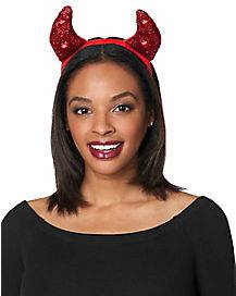 Light-Up Devil Headband (One Size Fits Most)