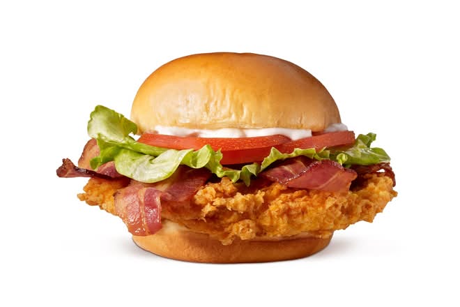 BLT Hand-Breaded Chicken Sandwich