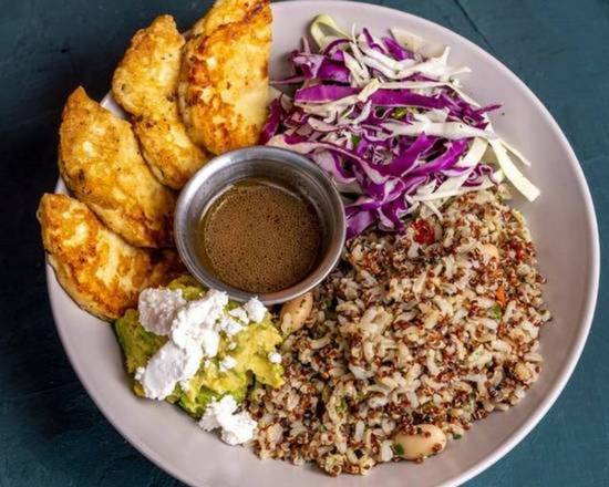 Halloumi & Mushroom Bowl