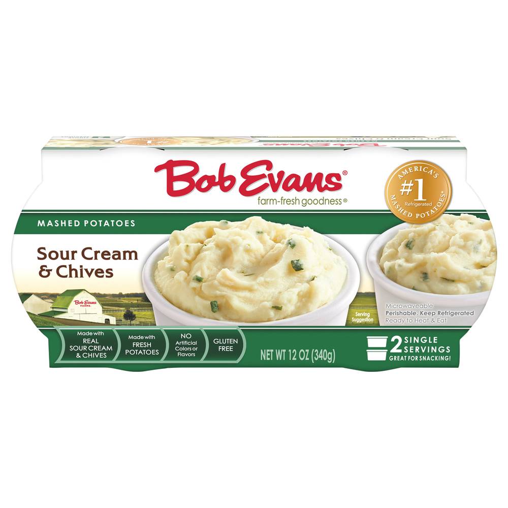 Bob Evans Sour Cream and Chives Mashed Potatoes (12 oz)