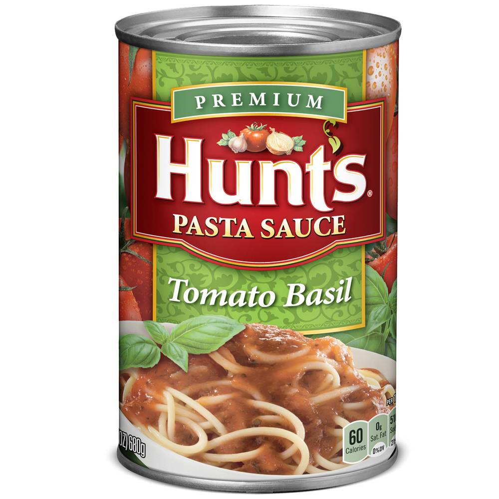 Hunt's Tomato Basil Pasta Sauce (24 oz)