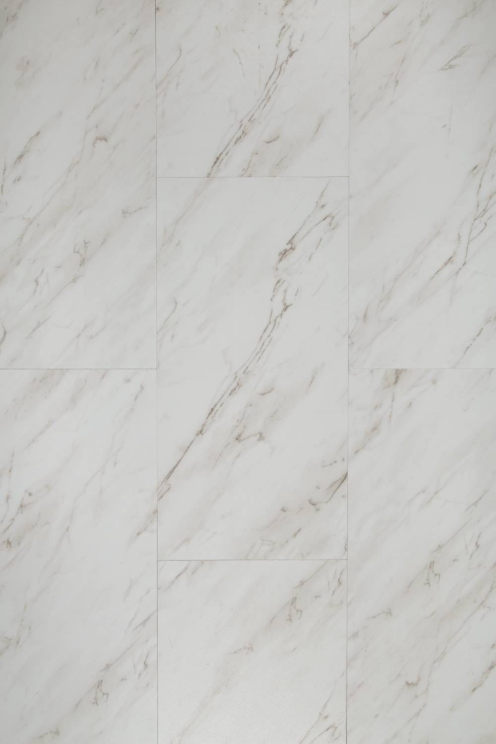 Style Selections Grecian Marble White Marble Look 4-mil x 12-in W x 24-in L Groutable Water Resistant Peel and Stick Luxury Vinyl Tile Flooring (2-sq ft/ Piece) | LSS2447CPS