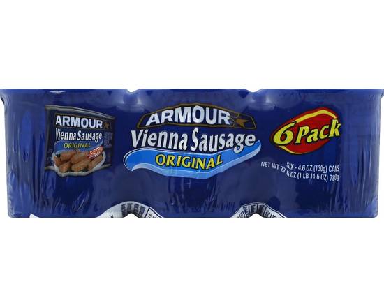 Armour · Original Vienna Sausage (6 x 4.6 oz)
