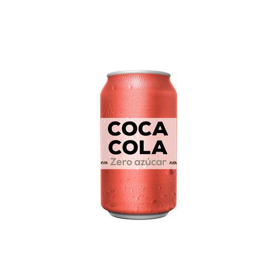 Coca-Cola Zero Azúcar lata 330ml.