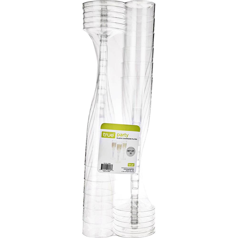 5.5oz Plastic Champagne Flute - 12pk (OTHER)