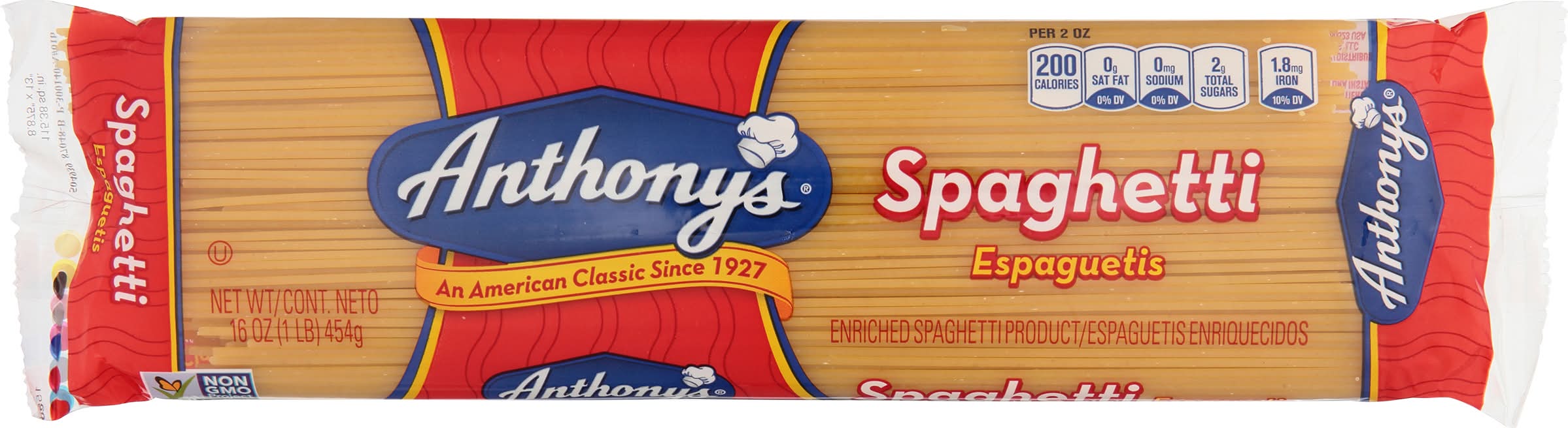 Anthony's Spaghetti (16 oz)