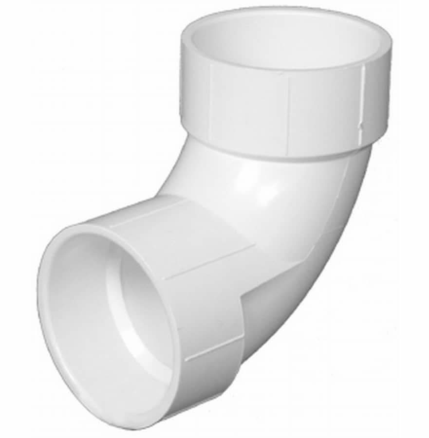 Charlotte Pipe 1-1/2-in 90-Degree PVC DWV Elbow