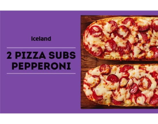 Iceland Pepperoni, Pizza Subs (2 pack)