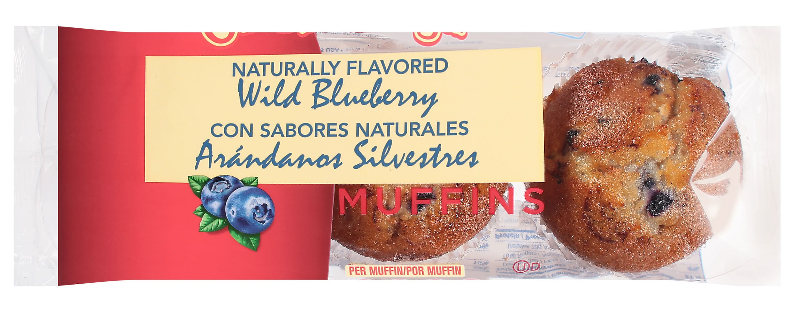 Otis Spunkmeyer Blueberry Tray Pack Muffins (3 ct, 4 oz)