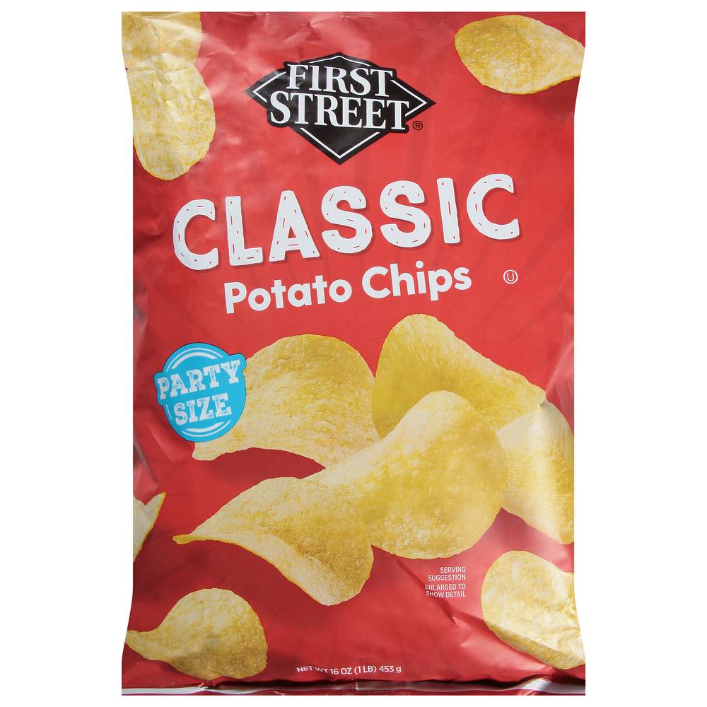 First Street Classic Potato Chips (16 oz)