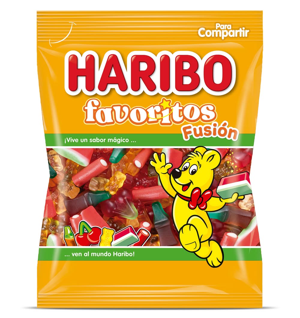 Golosinas Favoritos Fusión Haribo Bolsa 150 G