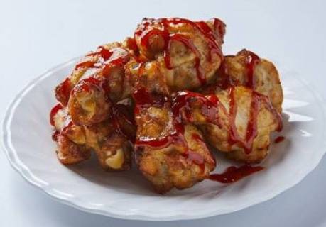 ベーシックチキン8ピース(ヤンニョムソース) Basic Chicken - 8 Pieces (Yangnyeom Sauce)
