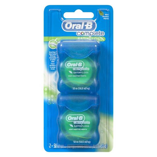 Oral-B Complete Satinfloss, Twin pack (2x50m)