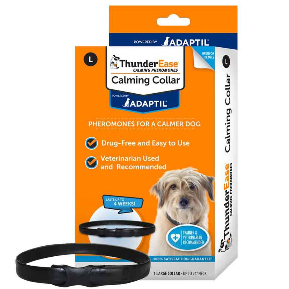 ThunderEase Calming Dog Collar, Large