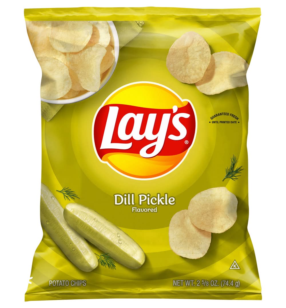 Lay's Potato Chips, Dill Pickle (2.62 oz)