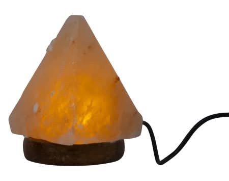 Himalayan Salt Pyramid Lamp